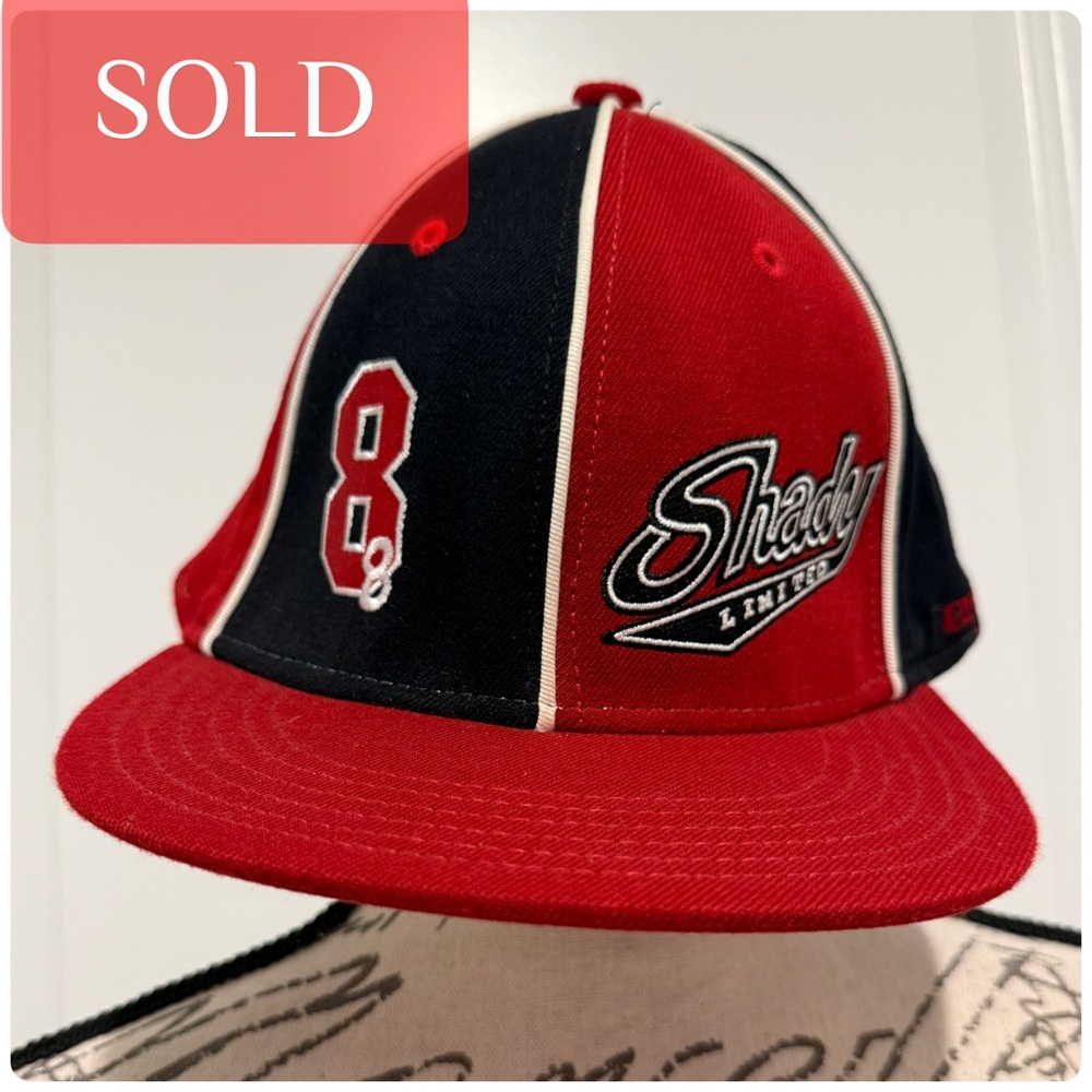 Vintage Shady Ltd 88 Red & Black Cap